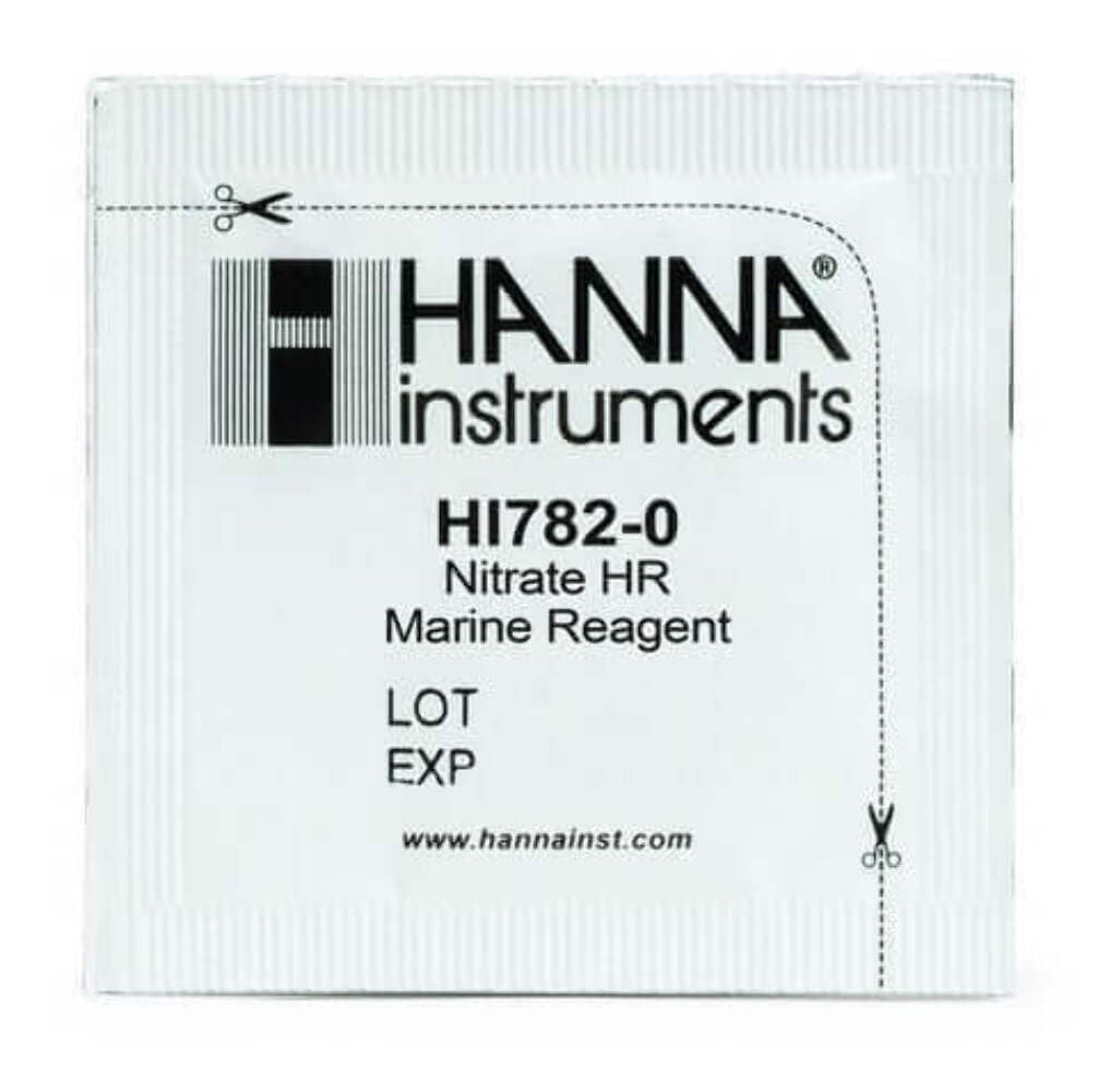 Hanna Instruments Aquarium Test Kits – Hanna Instruments HI782-25 Marine Nitrate High Range Checker Reagents (25 Tests)