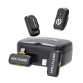 Hollyland Wireless Microphones & Systems – Hollyland Lark A1 Wireless Mini Microphone for iPhone & Android, 48kHz/24-bit
