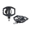 SHIMANO Pedals – SHIMANO PD-EH500 SPD & Flat Dual Sided Bike Pedal for Indoor Cycling & Urban Riding