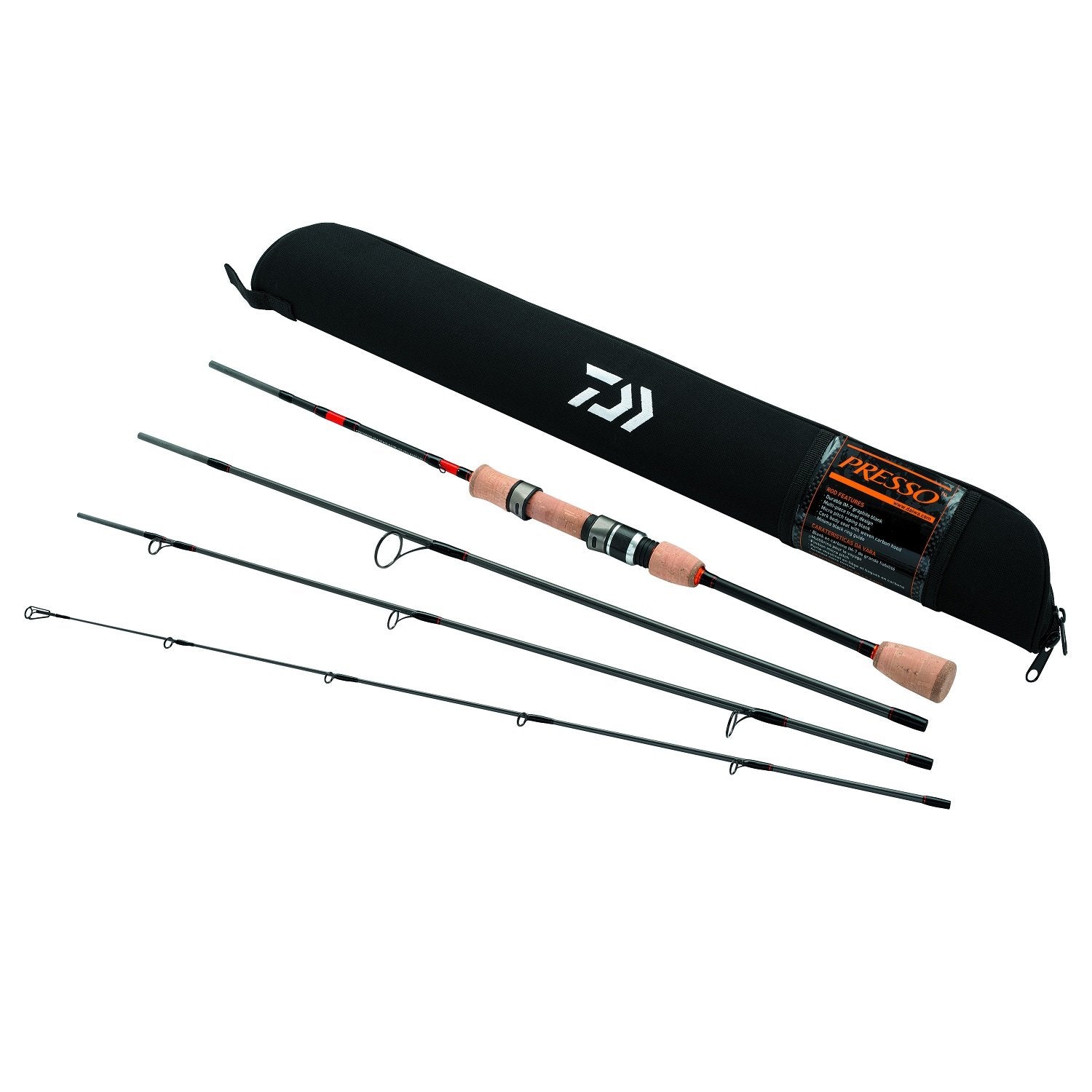 Daiwa Rods – Daiwa Presso UL Spinning Rod, One Size (PSO564ULFS-TR)