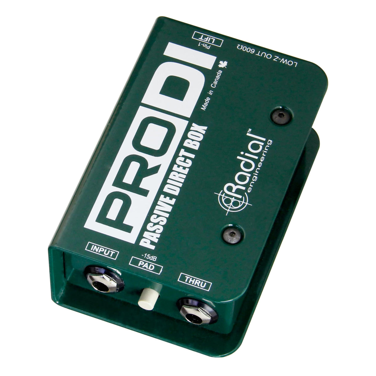 Radial Engineering Direct Boxes – Radial Pro DI Passive Direct Box